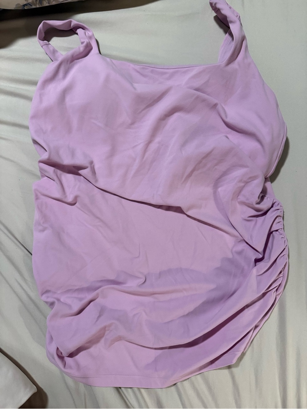 CRZ YOGA Women’s Lilac Tank Top NONSMOKING HOME LIKE NEW